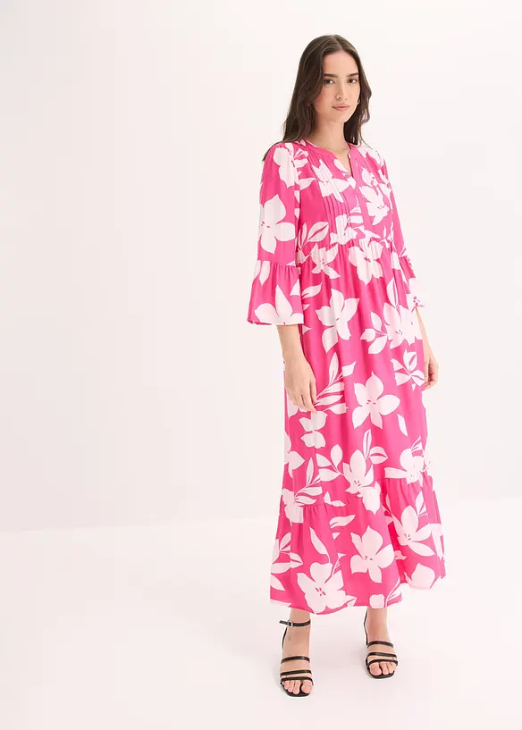 Abito lungo in viscosa fluida, bonprix