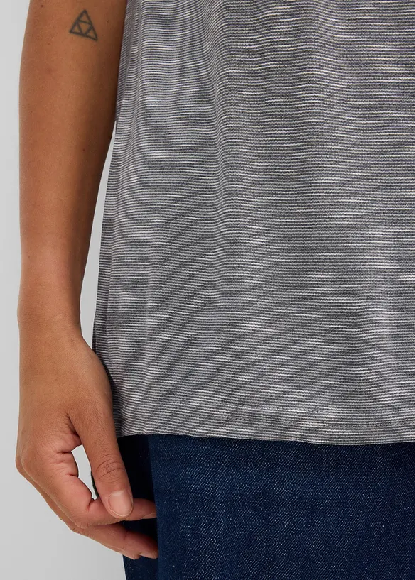 Maglia lunga in misto viscosa, bonprix