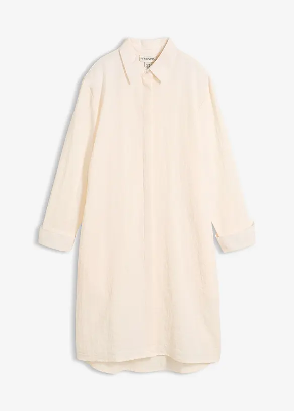 Camicetta lunga in misto viscosa morbido, bonprix