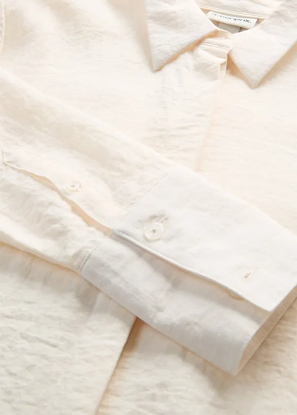 Camicetta lunga in misto viscosa morbido, bonprix