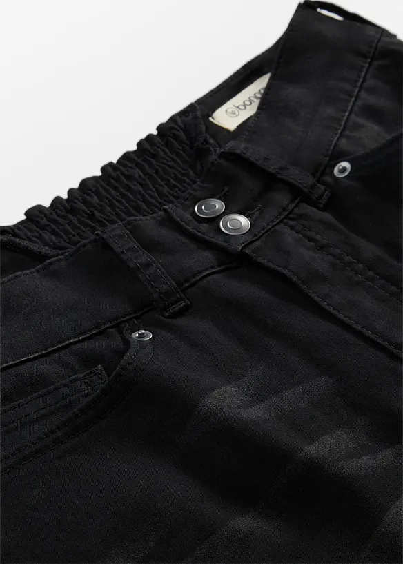Jeans bootcut modellanti, vita media, bonprix