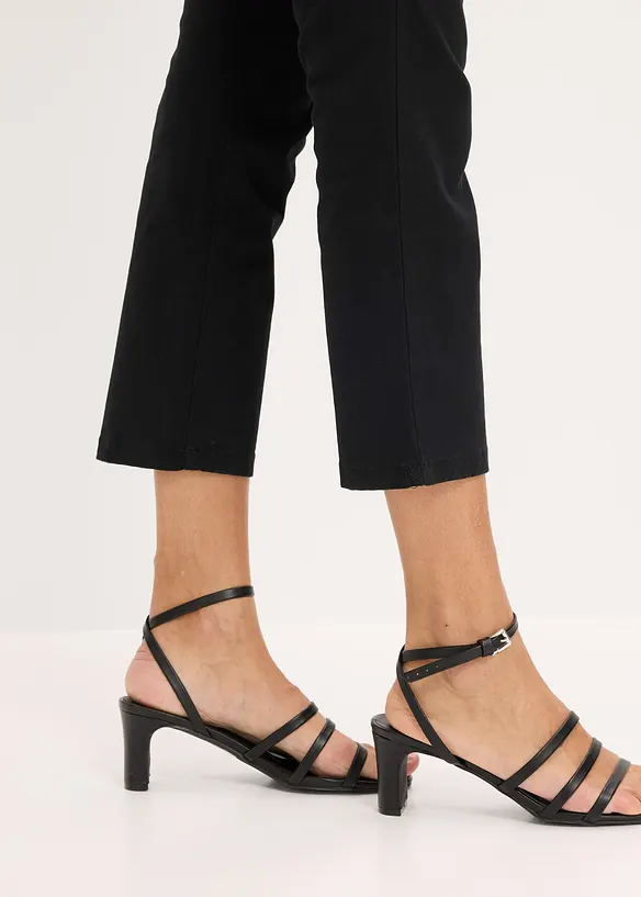 Pantaloni cropped elasticizzati, bonprix