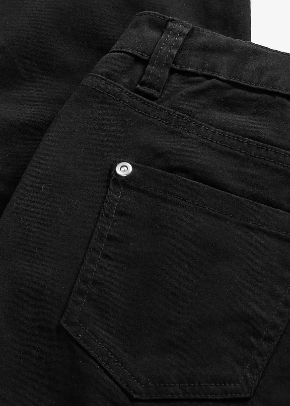 Pantaloni cropped elasticizzati, bonprix