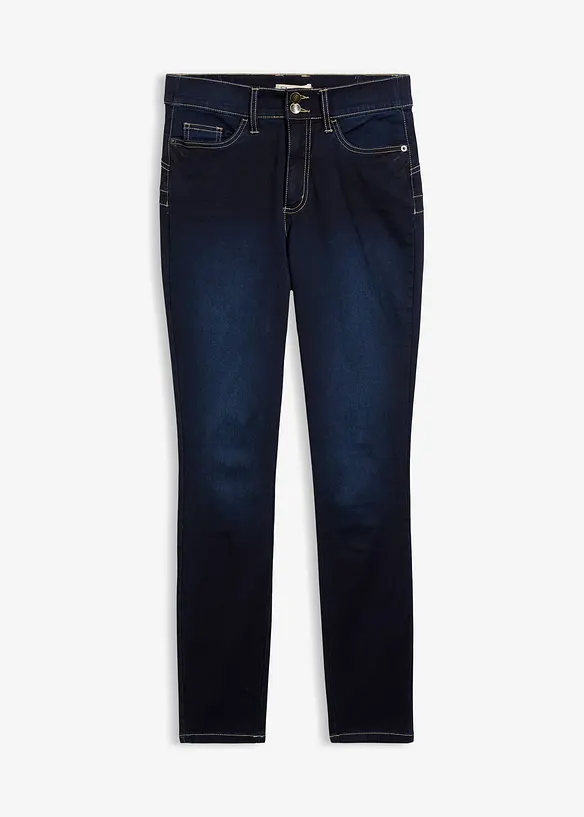 Jeans super elasticizzati slim fit, vita alta, bonprix