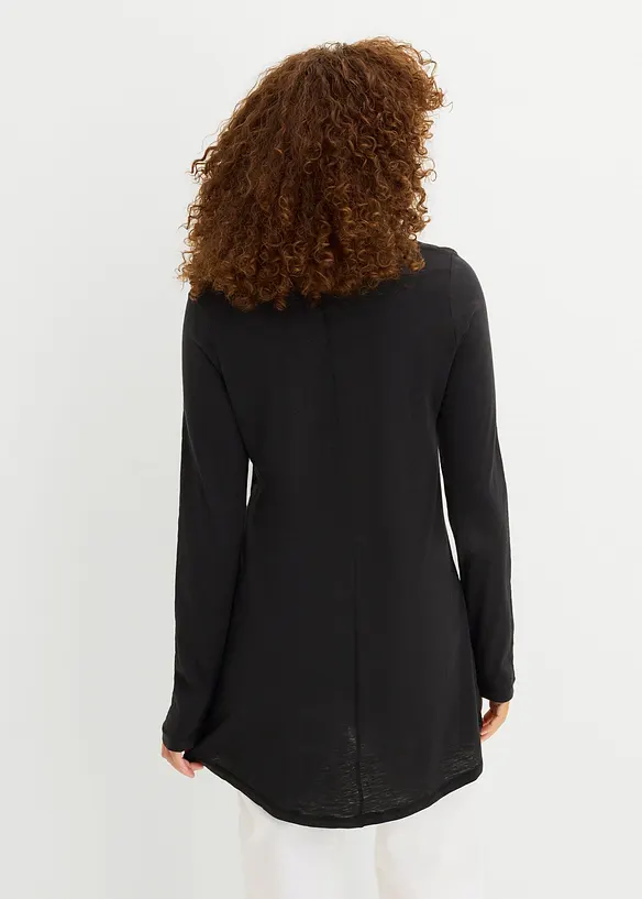 Maglia a maniche lunghe in puro cotone, bonprix