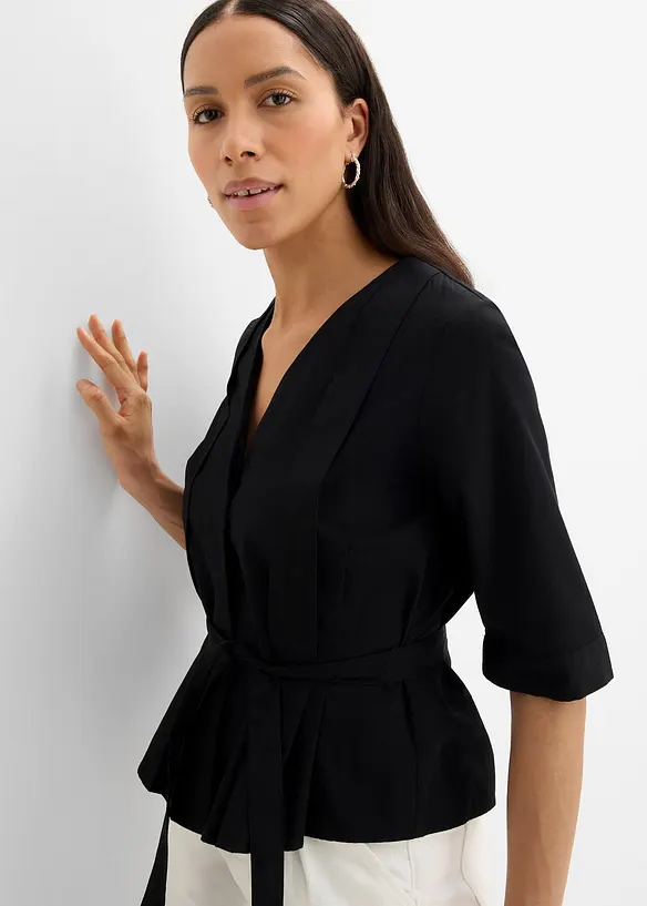 Blusa in puro cotone, bonprix