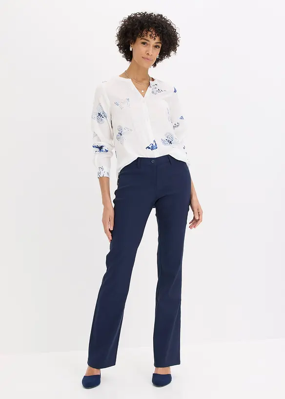 Camicetta in viscosa fantasia, bonprix