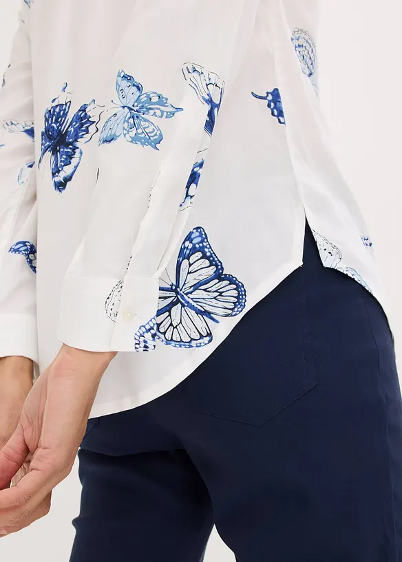 Camicetta in viscosa fantasia, bonprix