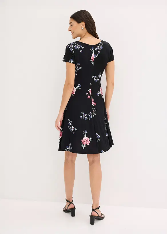 Abito in jersey di misto viscosa, bonprix