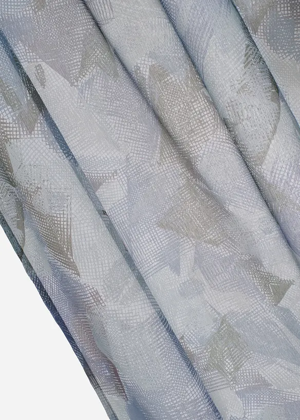Tenda trasparente con delicata trama strutturata (pacco da 1), bonprix