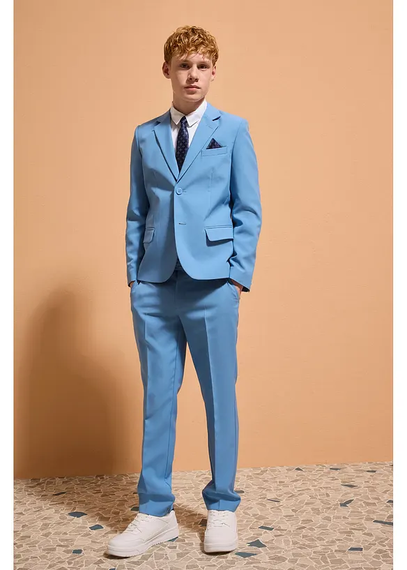 Completo a giacca con camicia e cravatta (4 pezzi), bonprix