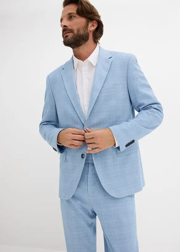 Completo (2 pezzi) in tessuto elasticizzato comodo, modern fit, bonprix