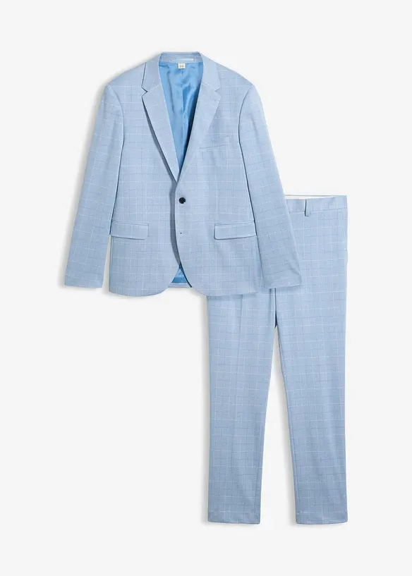 Completo (2 pezzi) in tessuto elasticizzato comodo, modern fit, bonprix