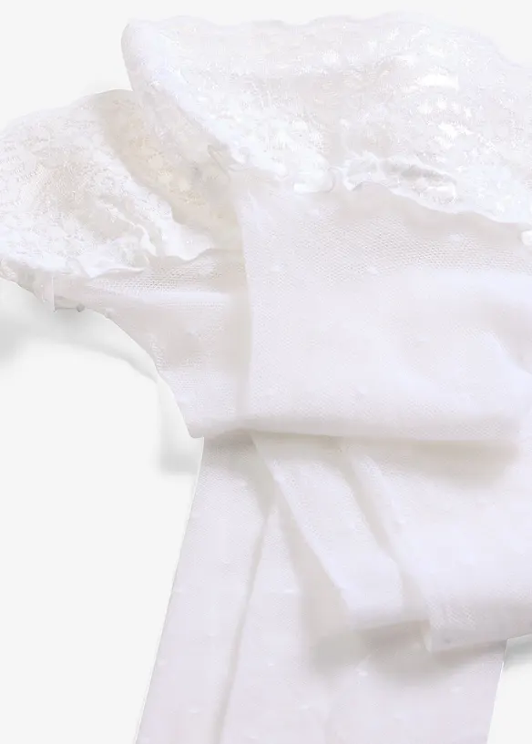 Autoreggenti con pizzo 20 DEN, bonprix