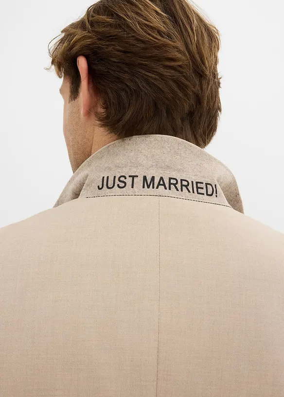 Abito da sposo con gilet e cravatta, regular fit (set 4 pezzi), bonprix