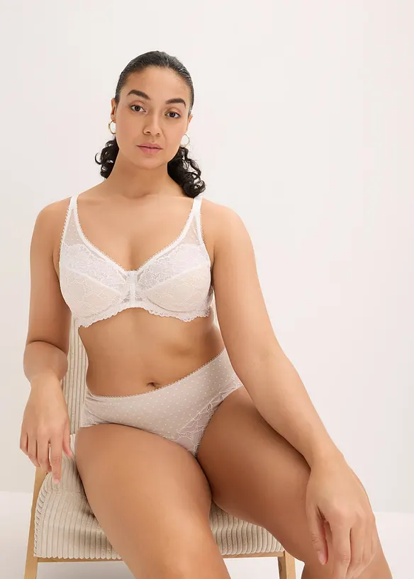 Reggiseno minimizer con pizzo raffinato, bonprix