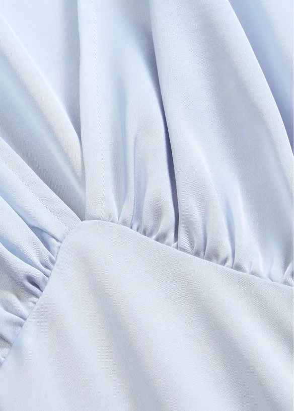 Abito lungo in satin lucido, bonprix