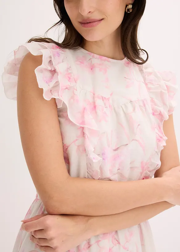 Abito lungo in puro cotone, bonprix