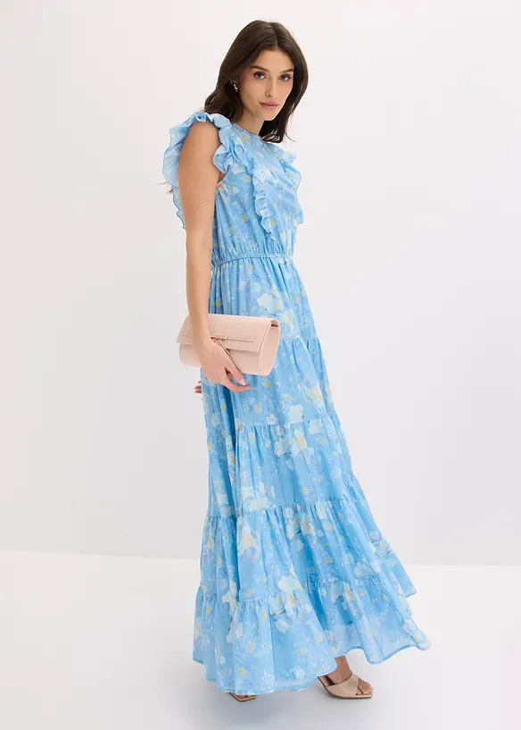 Abito lungo in puro cotone, bonprix