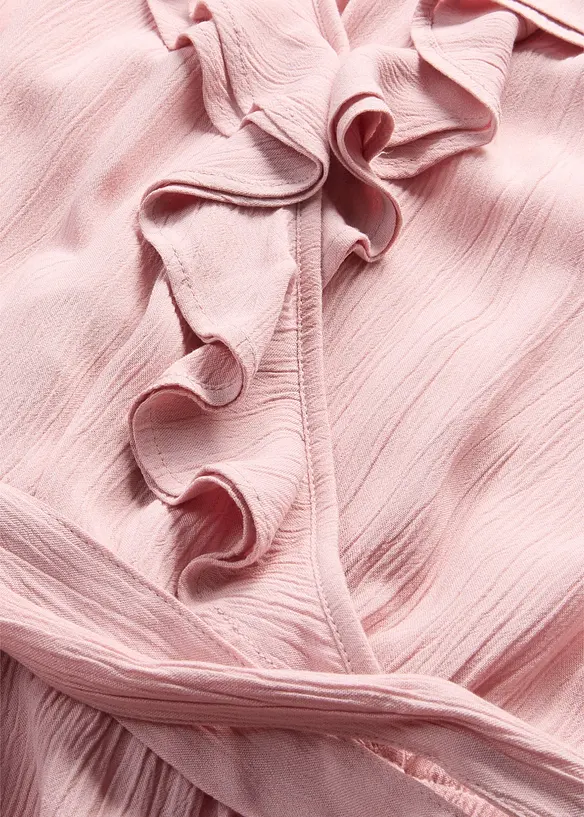 Tuta in crinkle strutturato, bonprix