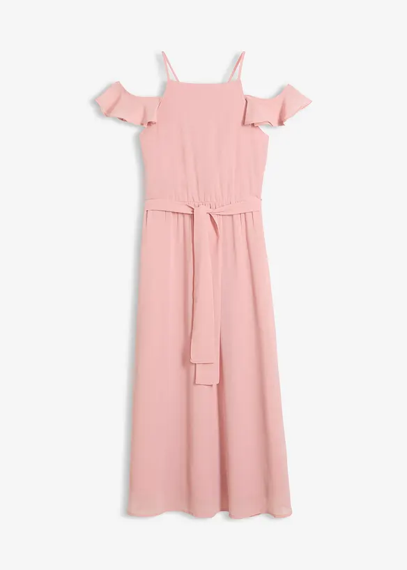 Abito svasato di chiffon, bonprix