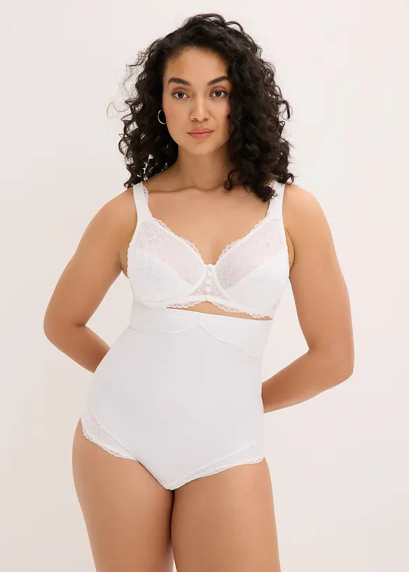 Slip contenitivo a vita alta con fine lavorazione ed effetto modellante medio, bonprix