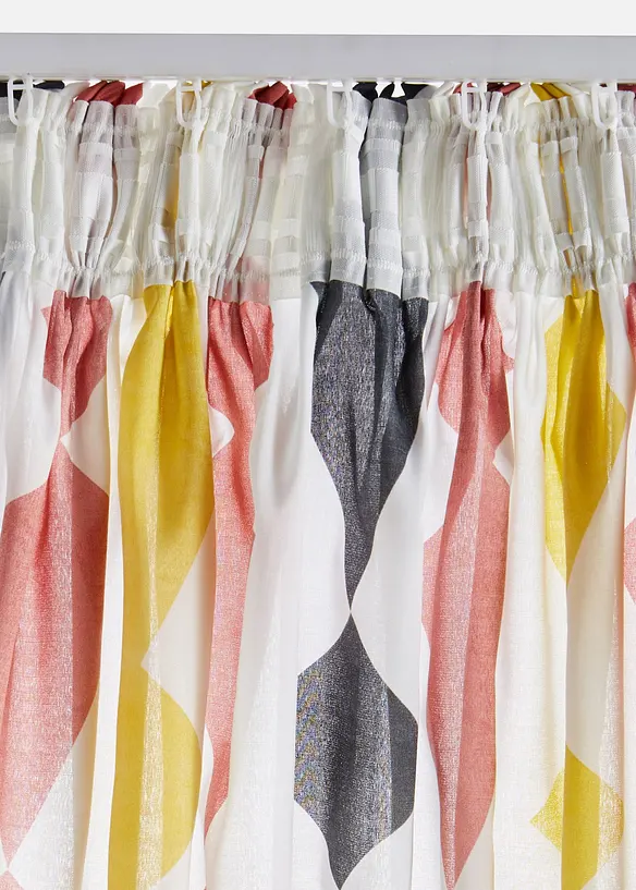 Tenda semitrasparente in poliestere riciclato (pacco da 1), bonprix