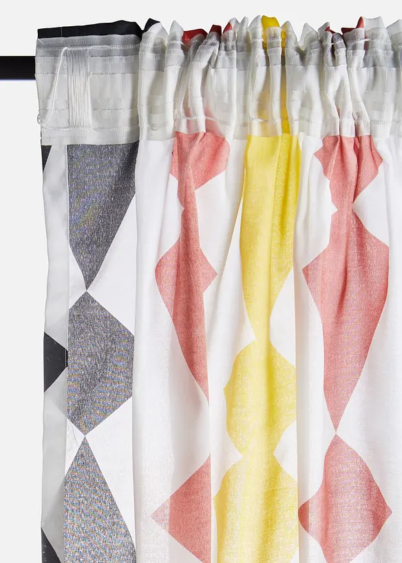 Tenda semitrasparente in poliestere riciclato (pacco da 1), bonprix