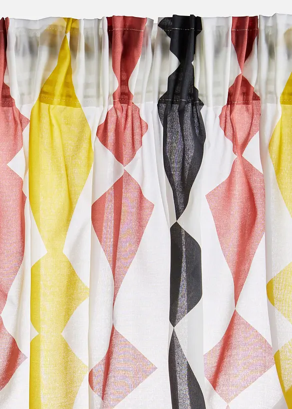 Tenda semitrasparente in poliestere riciclato (pacco da 1), bonprix