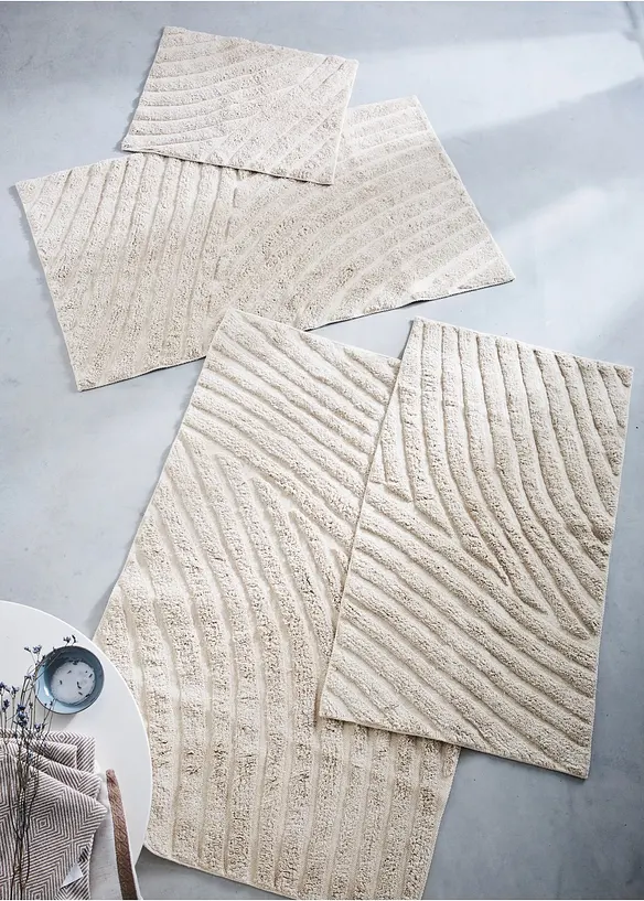 Tappeto da bagno con motivo grafico, bonprix