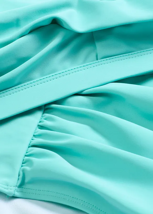 Bikini leggermente modellante con effetto incrociato (set 2 pezzi), bonprix