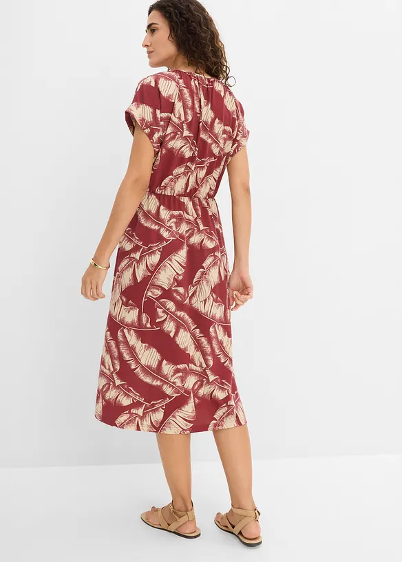 Abito in jersey di misto viscosa fluente, bonprix