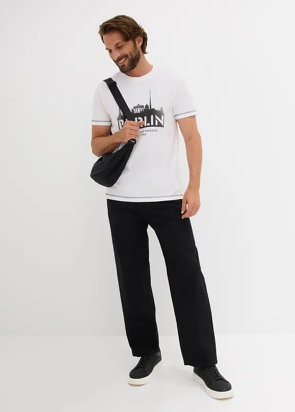 T-shirt in puro cotone biologico, bonprix