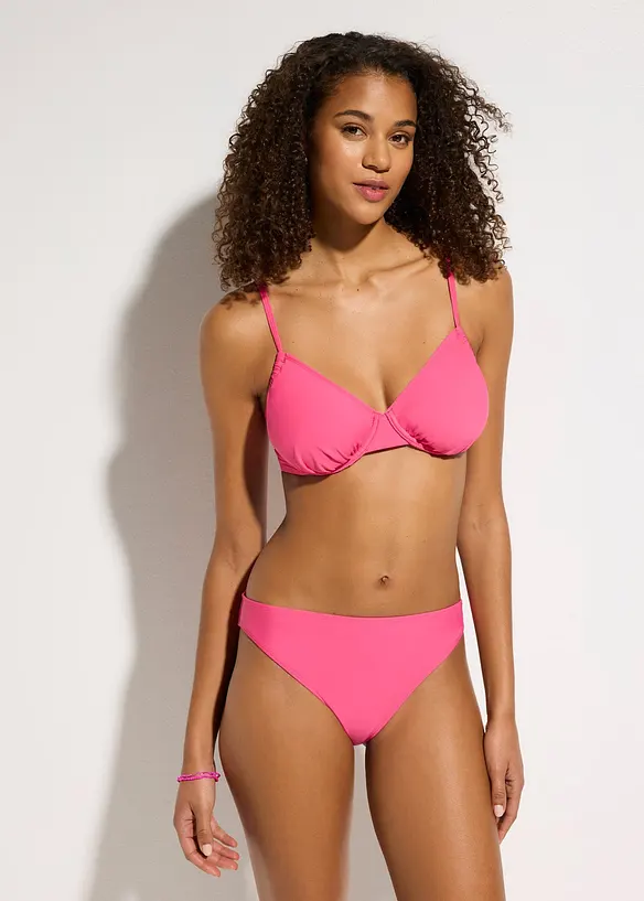 Reggiseno per bikini con arricciatura laterale, bonprix