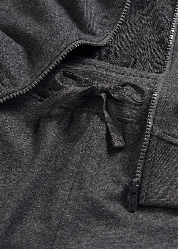 Tuta da casa in felpa con pantaloncini corti, bonprix