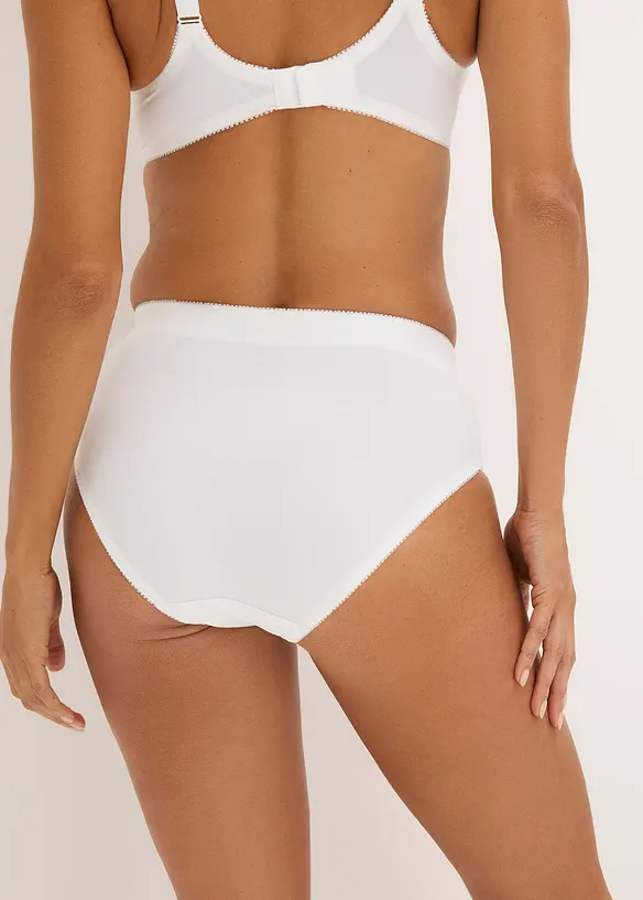 Slip modellante con ricamo delicato (pacco da 2), bonprix