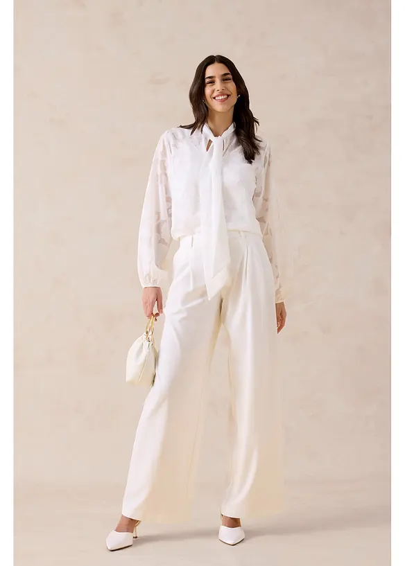 Blusa ricamata, bonprix