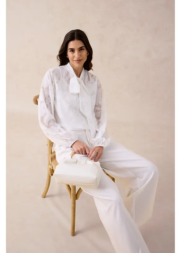 Blusa ricamata, bonprix