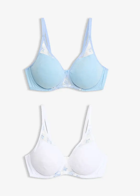 Reggiseno con ferretto (pacco da 2), bonprix
