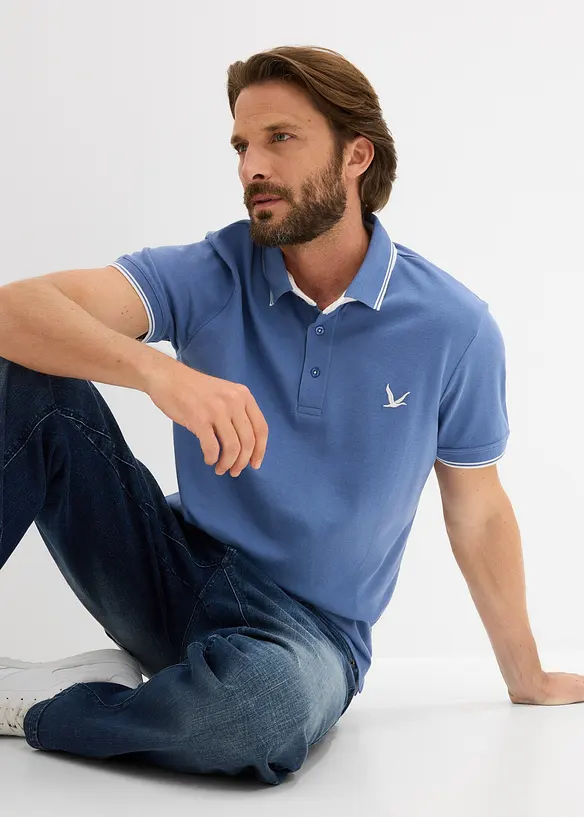 Polo in puro cotone biologico (pacco da 2), bonprix