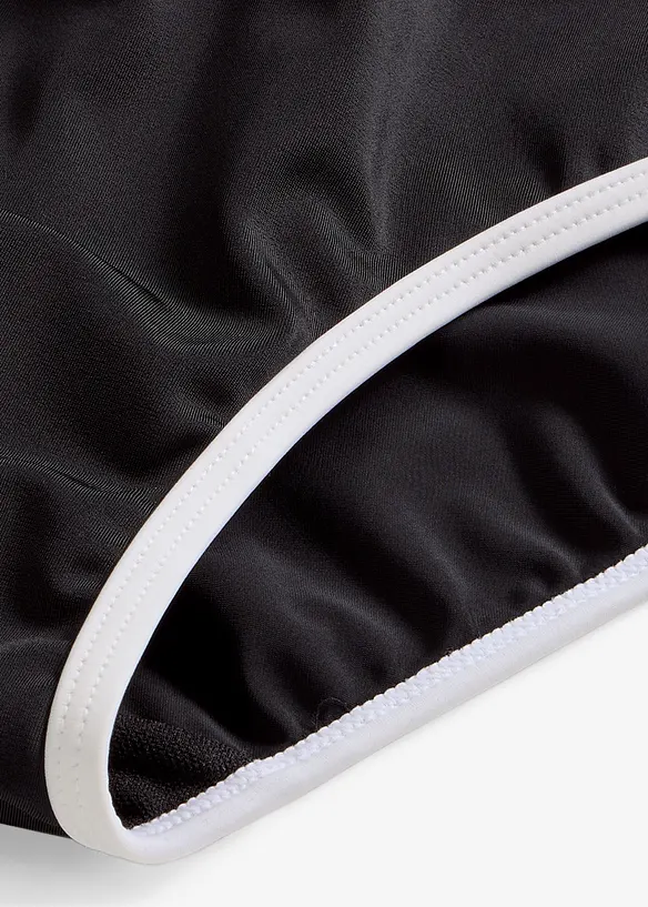 Slip per bikini con bordi a contrasto, bonprix