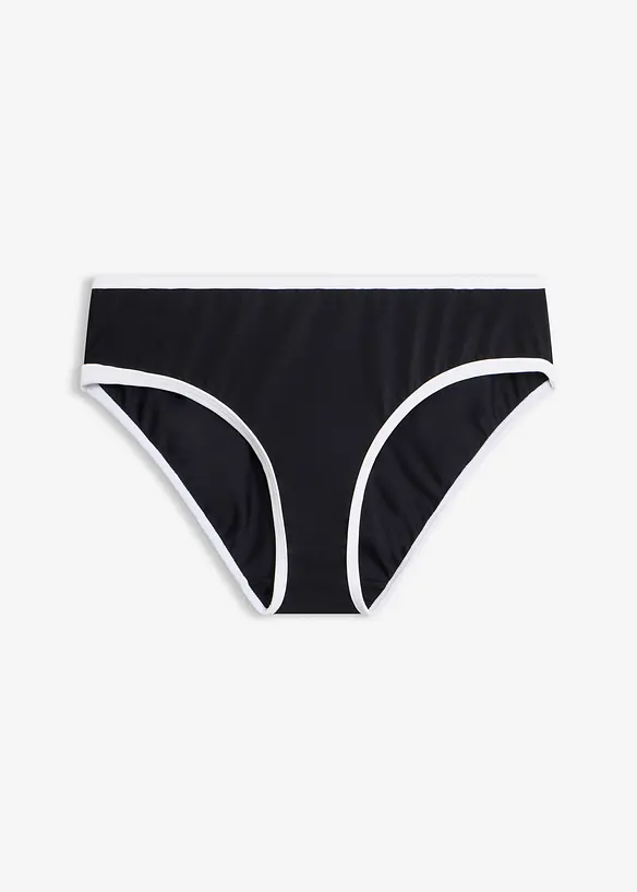 Slip per bikini con bordi a contrasto, bonprix