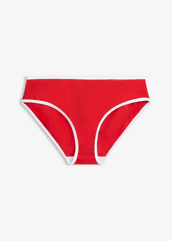 Slip per bikini con bordi a contrasto, bonprix