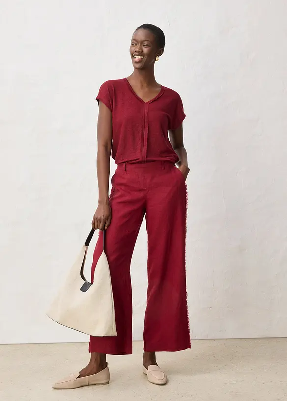 Maglia in puro lino, bonprix