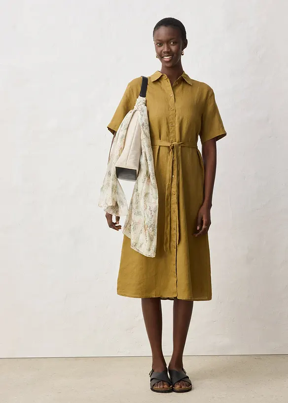 Abito in puro lino, bonprix