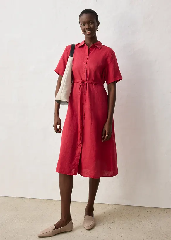 Abito in puro lino, bonprix