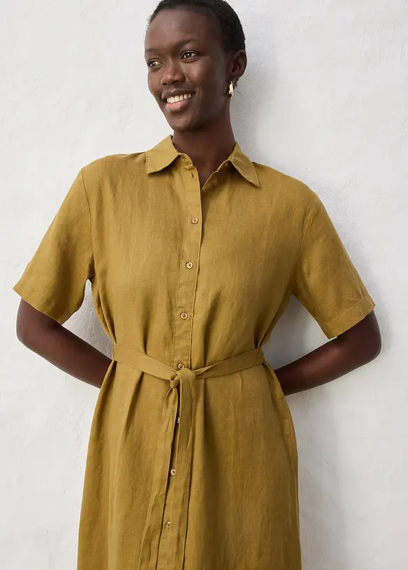 Abito in puro lino, bonprix