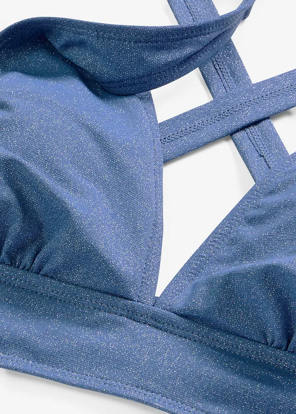 Bikini glitterato (set 2 pezzi), bonprix