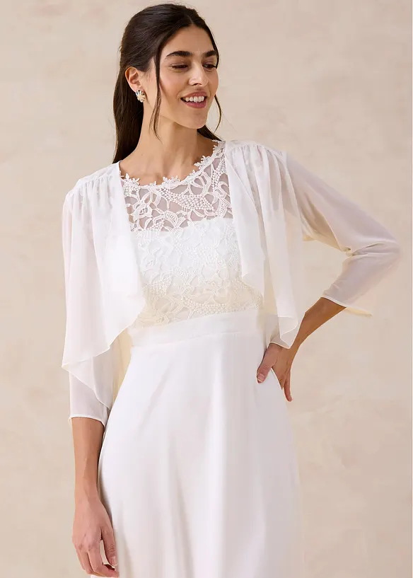 Bolero in fine chiffon, bonprix