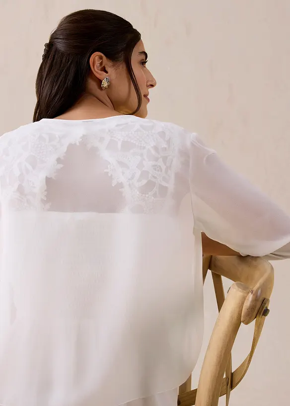 Bolero in fine chiffon, bonprix